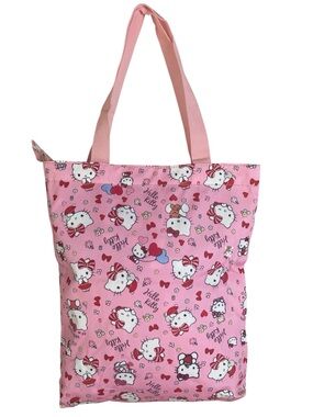 Hello Kitty, Character Tote Bag with Accessories New